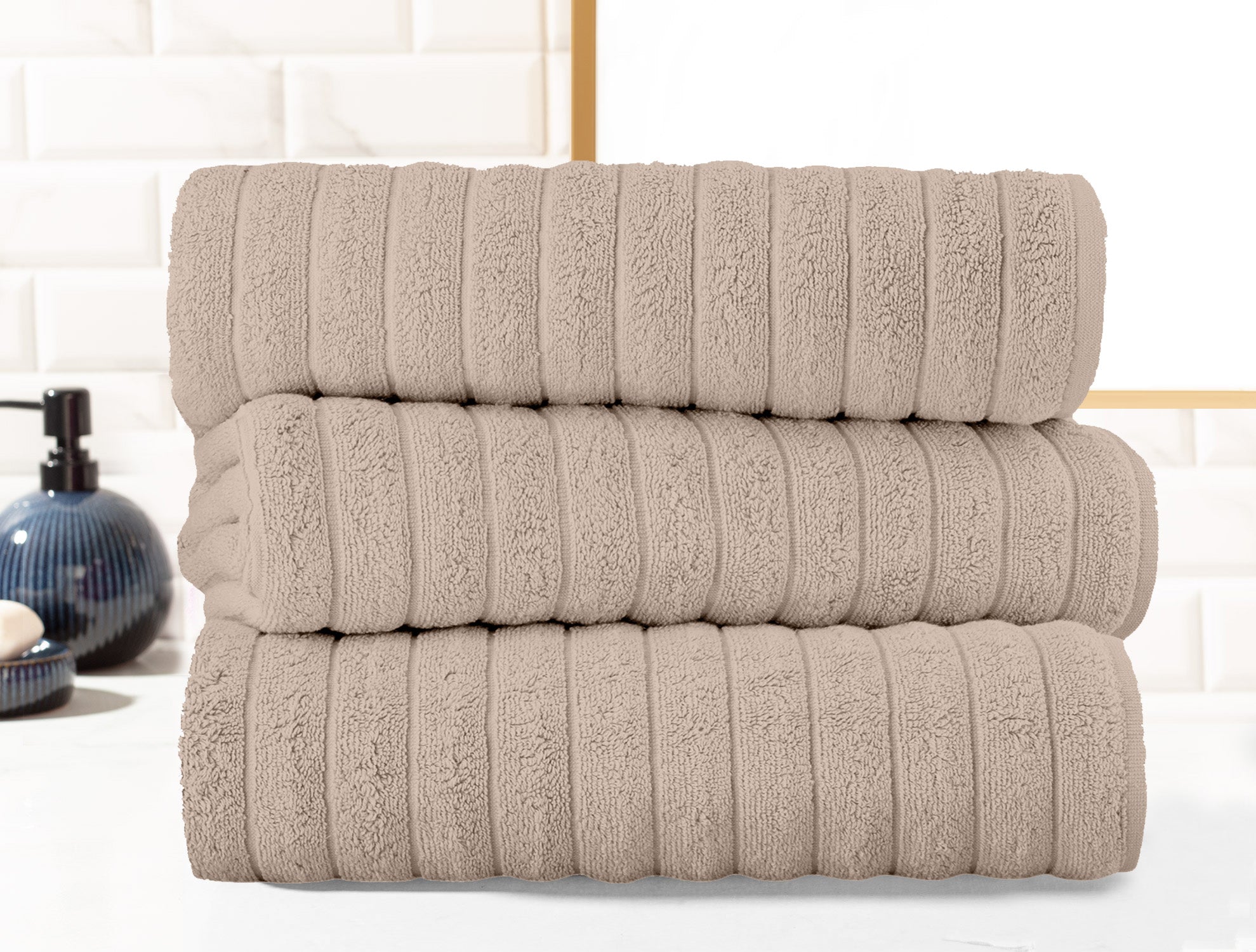 BRAMPTON  BATH SHEET SET OF 3